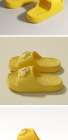 Zapatillas De Casa Para Mujer De Talla Grande 32-45 Ligera Antideslizante Con Dibujos De Capybara Verano Suela Suave Sandalias Para Baño - details 7