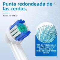 Cabezales De Cepillo De Dientes De Repuesto Compatible Con Oral B Profesional Para Bricos Eléctricos 4/8/16/20 Piezas Adultos - details 3