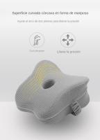 Almohada De Piel De Memoria Para Piernas Y Rodillas Soporte Portátil Para Mujeres Embarazadas Recuperación Rápida Almohada De Pie Y Rodilla Para Hogar - details 2