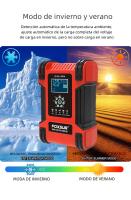 Cargador De Batería De Coche Automático Inteligente 12A Gran Potencia 12V 24V Desulfatador De Batería Para Coche Camión - details 8