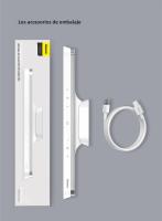 Lámpara De Escritorio Magnética Baseus LED Recargable Con Iluminación Suave Para Armario Estudio Lectura Luz Nocturna Moderna - details 13