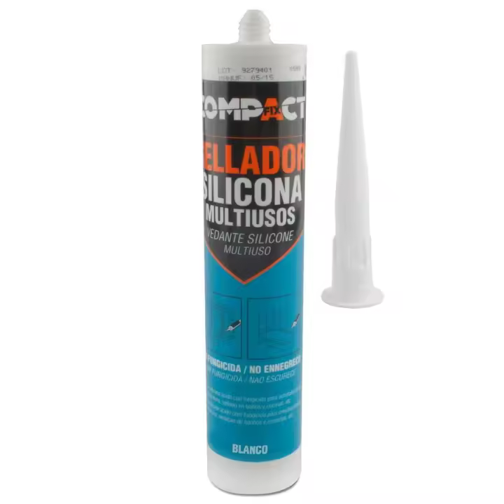 Silicona Blanca Compact 300gr - 1