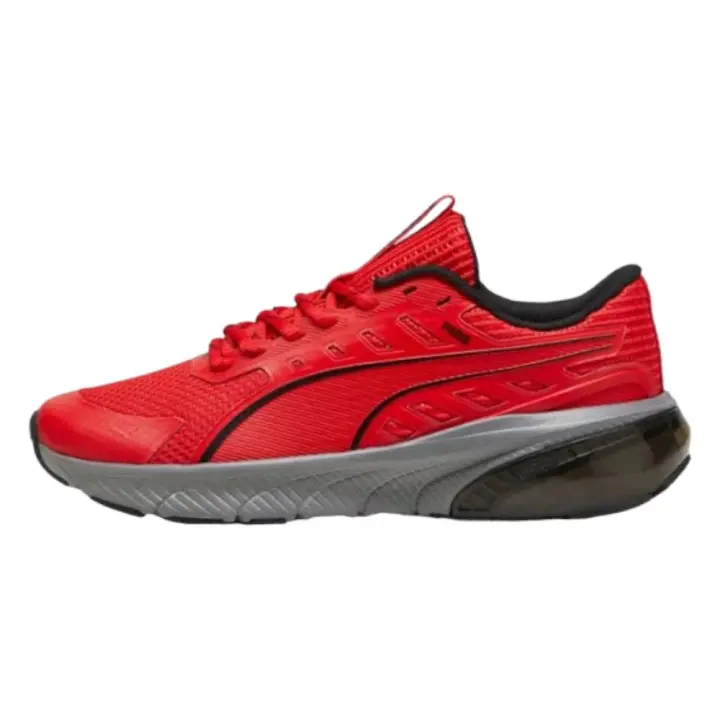 Zapatillas Puma Cell Glare Jr Rojo Negro Gris 310541-02 Running Niños - 1
