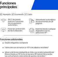 HP DeskJet 4320 - Impresora Multifunción | Incluye 2 Cartuchos de Tinta (Color y Negro) Apple AirPrint Imprime Escanea y Copia Blanco & Negro y Color, Alimentador Automático de Documentos (ADF), Wi‑Fi Doble Banda | 6 Meses de Instant Ink Incluidos, Negro - details 10