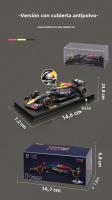 Modelo De Coche De F1 Bburago 1:43 Red Bull Racing RB20 Verstappen #11 Perez Aleación Coche Juguetes De Castillo Rojo Para La Temporada 2024 - details 1