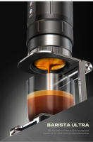 HiBREW H4C BARISTA ULTRA, Portable Coffee Machine, Detachable Battery, Wireless Heating, AdjustableTemperature (85~95°C), Professional Bottomless 51mm Portafilter, 20-BarHigh Pressure, 100mL Water Tank, with Aluminum Alloy Stand, 7500mAh Battery - details 1