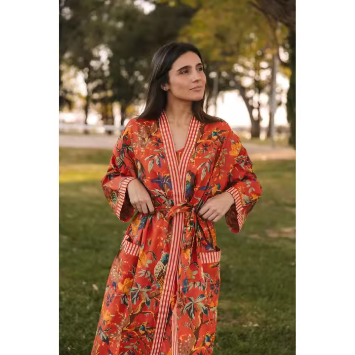 KIMONO ALGODÓN CALDERA - 1