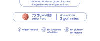 Jelly Pills Gominolas de Calcio con Vitaminas D3 + K2 y Probióticos – 70 Gummies Veganas - Alta dosis – Sin Azúcares Añadidos – Sabor Fresa Natural – Apoyo para Huesos, Dientes y Digestión - details 3