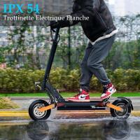 JOYOR S5-Z - Foldable Electric Scooter - 600W Motor - 48V 13Ah Battery - 45km Range - 10'' Tyres - Max 45km/h - Black - Powerful all-terrain electric scooter, ultra-lightweight, dual suspension - details 2