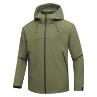 Chaqueta De Cierre Para Mujer Casual Con Capucha Color Sólido Transpirable Impermeable Y Antigolpes Para Camping Y Escalada Al Aire Libre - details 24