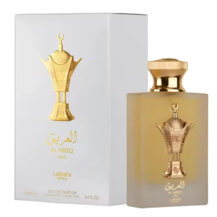 Perfume Árabe 100% Original Al Areeq Gold de Lattafa Pride: El Encanto de la Elegancia y el Lujo en Cada Gota - 1