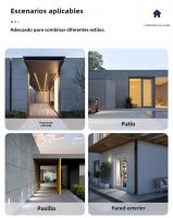 Lámpara De Pared LED Impermeable IP65 Para Exterior Y Interior Iluminación De Porche Jardín Dormitorio Decoración De Hogar Luz De Pared Moderna - details 4