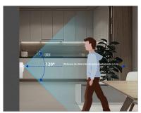 Lámpara De Noche LED Con Sensor De Movimiento Luz De Armario Inalámbrica Para El Borde De La Cama Iluminación De Armario Y Escaleras Batería Incluida - details 7