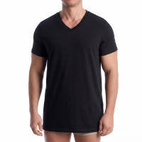 Calvin Klein-Pack 2 Camisetas Interiores Hombre Cotton Stretch Cuello V NP2929O Calvin Klein-Pack 2 Camisetas Interiores Hombre Cotton Stretch Cuello V NP2929O