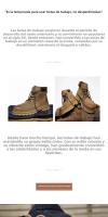 Botas De Moda Para Hombre Cuero Microfibra Marrón Antideslizantes Trabajo Casual Cowboy Botas Plataforma Cómodas Primavera/Tienda - details 5