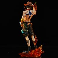 Figura De Anime One Piece Ace 23cm PVC Coleccionable Estatua Modelo Juguetes Regalos Para Adultos Y Adolescentes Masculinos Y Femeninos - details 3