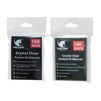 Funda De Tarjeta Premium Tamaño Estándar Clara Compatible Con MTG Para Dobles Fundas Ideal Para Juegos De Mesa Y Cartas - details 0