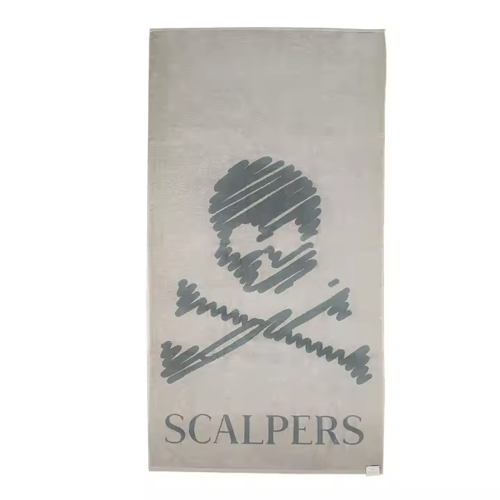 Scalpers Home Toalla de Baño 90x180cm 100% Algodón 420GSM Suavidad y Absorción Excepcionales Toalla de playa - 1