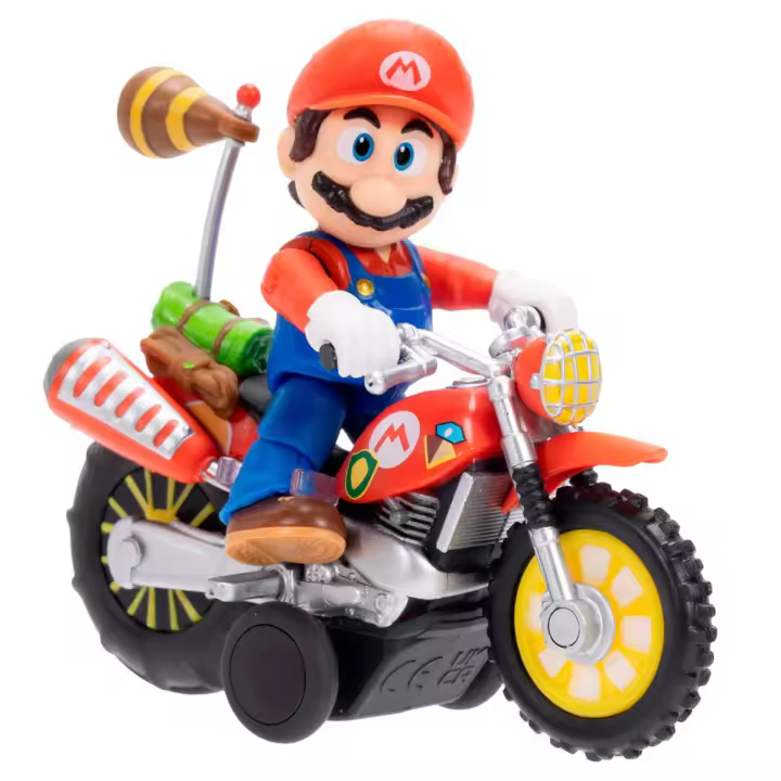 The Super Mario Galaxy Movie Moto con Figura Surtida - 1