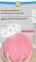 Balón De Bаскеtbalл Silencioso PU Para Niños Juguete Elástico Para Interior Sin Número 5 Y 7 Marca NoEnName_Null Origen China - details 2