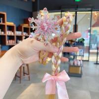 Diadema De Encaje Creativa Para Niñas Diadema De Princesa De Nieve Con Borla Adorno De Cabello Estilo Cosplay Accesorio Para Mujer - details 26