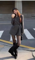 Nueva Chaqueta Elegante Para Mujer De Moda Otoño-invierno Diseños Sensacionales Estilo Profesional De Cintura Media a Larga Chaquetas Blazers - details 4