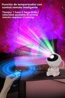 Proyector De Estrellas LED Astronauta Para Decoración De Habitación Luz Nocturna Galaxia Regalo Para Niños Lámpara Del Cielo Estrellado - details 8