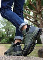 Botas De Invierno Para Hombre Calzado De Cuero De Alta Calidad Botines De Nieve Para Exteriores Y Senderismo Talla 39-46 - details 19