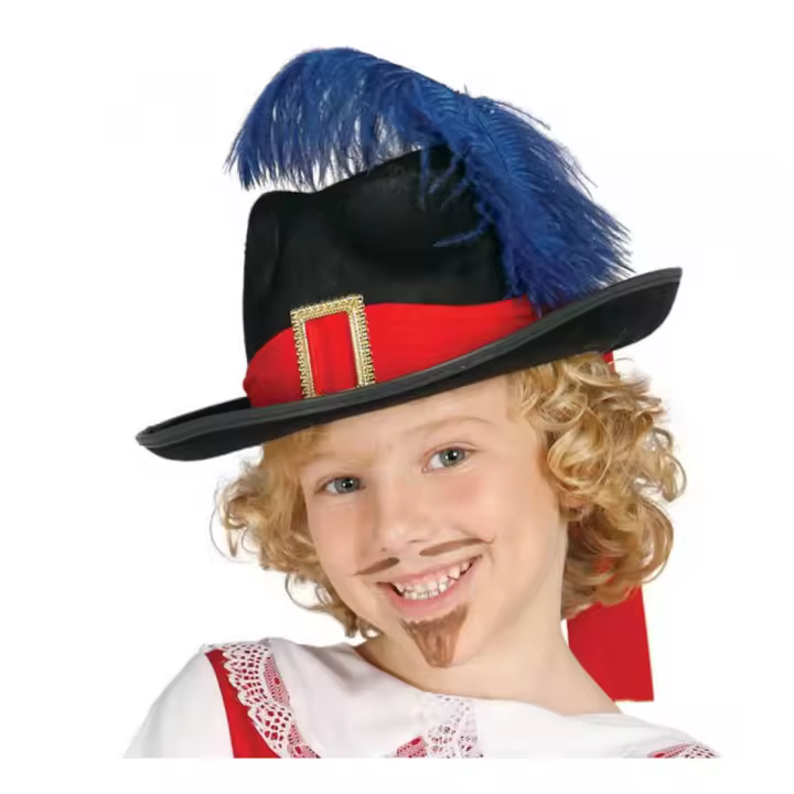 Guirca Sombrero de fieltro Mosquetero infantil - 1