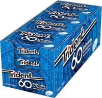 Trident Gragea Menta, Hierbabuena, Fresa 24 paquetes individuales - Trident 60 min Gragea Hierbabuena, Menta 16 paquetes individuales - details 0