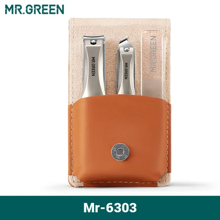 Set De Manicura Y Pedicura MR.GREEN Herramientas De Acero Inoxidable Escalpello Portátil Para Viajes Kit De Uñas Y Pies - 1