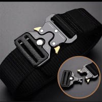 Cinturón Táctico Multifuncional De Lona De Náilon Para Montañismo Al Aire Libre Para Adultos De Género Unisex Con Hebilla De 4cm - details 7