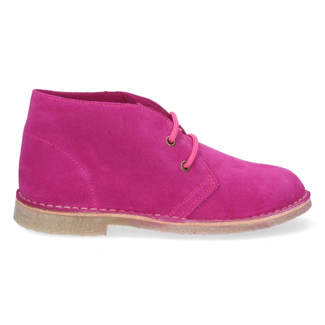 Botas safari planas comodas color lila DB01