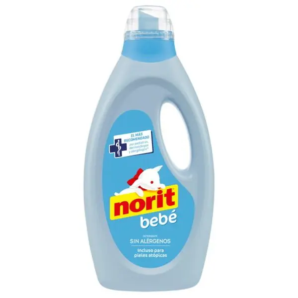 NORIT Norit Bebé Cuidado Delicado 1.125 ml Detergente Líquido para Ropa de Bebé - 1