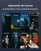 Linterna Frontal LED Ultra Potente 800W Recargable Con Sensor IR Para Pesca Y Camping Luz De Correa 3000M Brillo Alto 60° Ángulo De Haz Impermeable - details 6