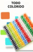 Juego De Bloques De Construcción Grandes 140PCS Para Niños Creativo Set De Bloques Coloridos Básicos De Plástico ABS Juguete DIY Para Bebés Navidad - details 8