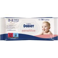 Dodot Toallitas Sensitive para Bebé, Óptima Protección para la Piel de Dodot, 810 Toallitas, 15 Paquete (15x54) - details 0