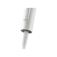 White, Cold, Hot, Swivel, Dual Function, Vegetarian Sink Kitchen Faucet, Pull Out. 210*50*430mm - details 3