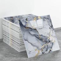 Pegatinas De Pared Autoadhesivas De Aluminio Imitación De Azulejo Para Cocina Y Baño Decoración Antihumedad Patrón De Marmol PVC - details 17