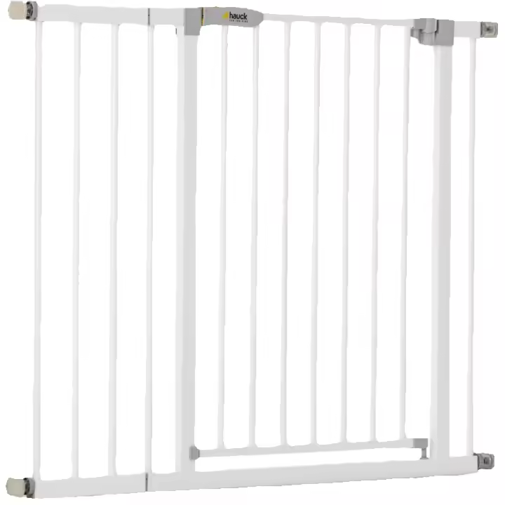hauck Open N Stop KD Barrera Seguridad Niños Escaleras con Extension 21 cm - Valla Seguridad Infantil sin Agujeros - Puerta para Perros - Bebes Seguridad - 96 - 101 cm - Blanco - 1