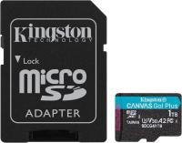 Kingston Canvas Go! Plus Gen4 Micro SDXC SD MicroSDXC 170R A2 U3 V30 Tarjeta de Memoria 64GB / 128GB / 256GB / 512GB / 1TB SDXC | Clase 30, A2 | 200 MB/s con ADP Adaptador | Ideal Cámaras de Acción y Drones Compatible GoPro DJI Osmo Pocket 3 - details 2