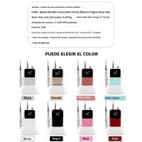 Máquina De Uñas Eléctrica Profesional Recargable 35000RPM Accesorios De Uñas Pulidora De Gel De Uñas Bajo Ruido Con Caja De Almacenamiento - details 7