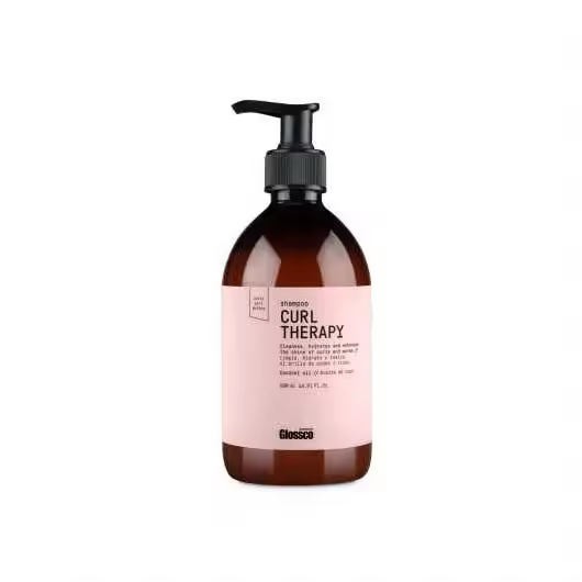✔️ Champú Curl Therapy de Glossco 500ml. - Hidratación Profunda para Rizos Definidos - 1