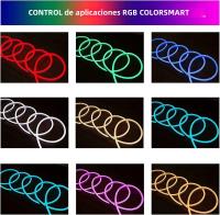 Luces RGB Para Juegos 16.4ft/5M De Neón Suave Para Mesas De Juegos Tira LED De Iluminación Compatible Con Corte Para El Hogar - details 13
