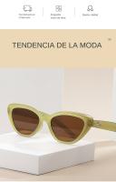 Gafas De Sol Para Mujer Y Hombre Estilo Gato Clásico Diseño De Arroz Protección UV400 Antiguo Moda Gafas De Sol Tendencia - details 1