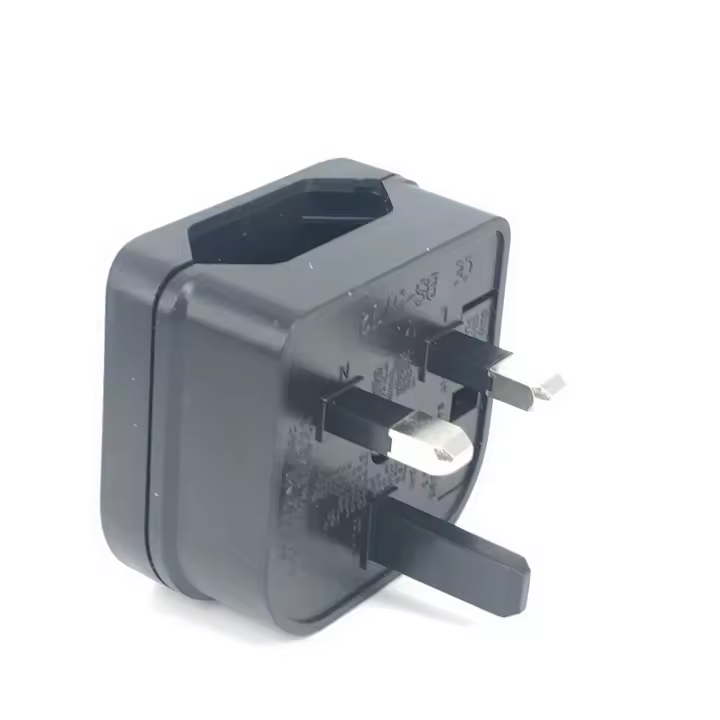 Adaptador De Enchufe Europeo a Británico Con Fusible De 3A/5A/13A Convertidor De Energía Eléctrica Para Viajes Enchufe AC Fuente De Alimentación Sin Cable Extensión Protector Ant Sobrecarga No Certificado Origen China - 1