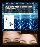 Máscara De Terapia LED Roja Nueva Llegada Con Luz Infrarroja Flexible Y Suave De Silicona 4 Colores Anti-Edad Photon Avanzado Para Rejuvenecimiento Y Blanqueamiento De Piel - details 6