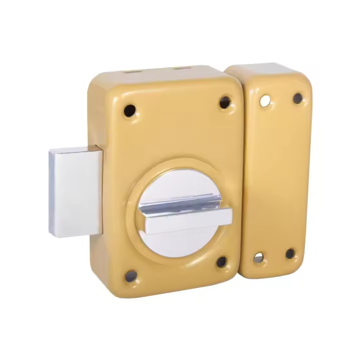Cerradura de seguridad de sobreponer T/TESA beige 23x45MM pomo Handlock - 1