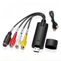 Tarjeta De Captura De Audio Y Video USB 2.0 Adaptador RCA/S-Video Para VHS VCR Grabación Converter Para Mac PC TV DVD Con CD De Driver - details 8