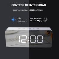 Reloj De Despacho Digital LED Reloj De Mesa Para Dormitorio Y Oficina Con Temperatura Para Adolescentes Y Niños - details 8